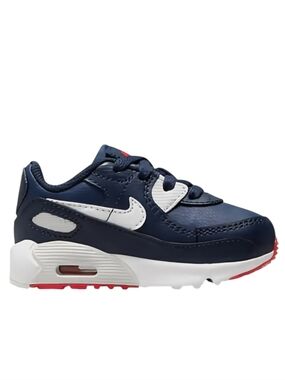 2023 Nike Air Max 90 Leather TD 'Obsidian Track Red' Sneakers 6C